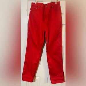Sheplers Vintage Western Red Jeans Size 16
